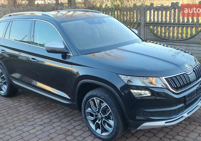 Черный Шкода Kodiaq, объемом двигателя 1.98 л и пробегом 65 тыс. км за 21999 $, фото 1 на Automoto.ua