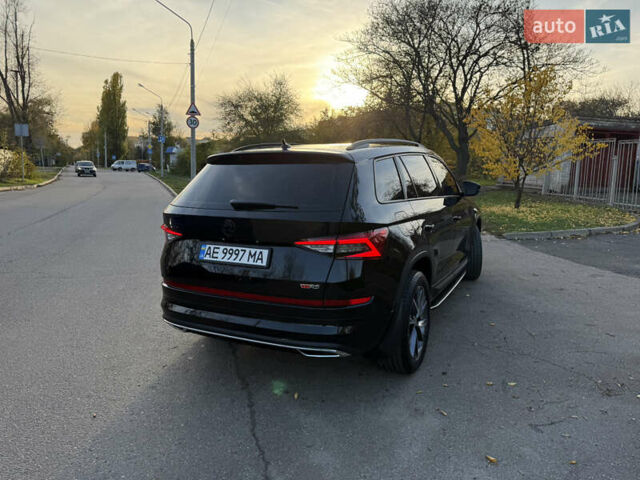 Черный Шкода Kodiaq, объемом двигателя 1.98 л и пробегом 90 тыс. км за 28500 $, фото 6 на Automoto.ua
