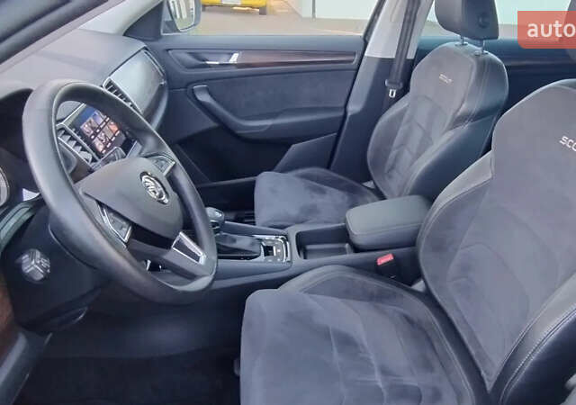 Черный Шкода Kodiaq, объемом двигателя 1.98 л и пробегом 65 тыс. км за 21999 $, фото 6 на Automoto.ua