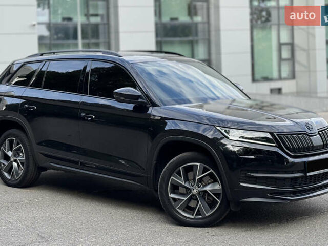 Черный Шкода Kodiaq, объемом двигателя 2 л и пробегом 186 тыс. км за 32700 $, фото 6 на Automoto.ua