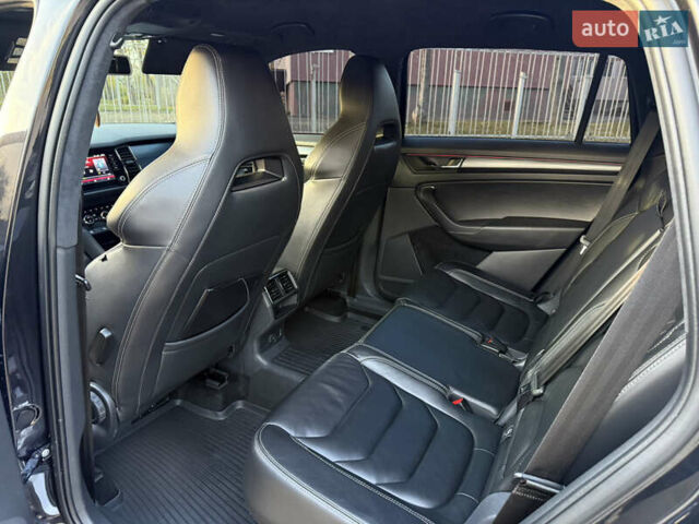 Черный Шкода Kodiaq, объемом двигателя 1.98 л и пробегом 90 тыс. км за 28500 $, фото 13 на Automoto.ua