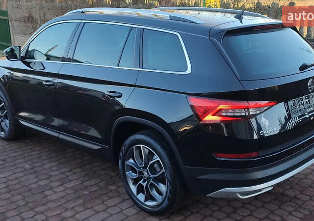 Черный Шкода Kodiaq, объемом двигателя 1.98 л и пробегом 65 тыс. км за 21999 $, фото 2 на Automoto.ua