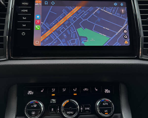Черный Шкода Kodiaq, объемом двигателя 2 л и пробегом 186 тыс. км за 32700 $, фото 64 на Automoto.ua