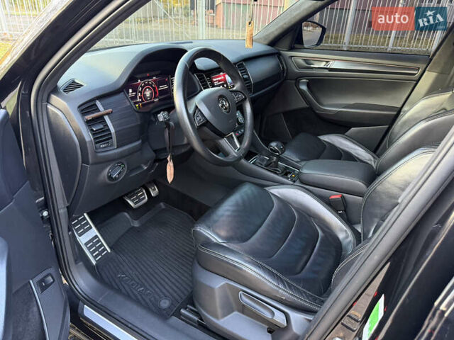 Черный Шкода Kodiaq, объемом двигателя 1.98 л и пробегом 90 тыс. км за 28500 $, фото 7 на Automoto.ua
