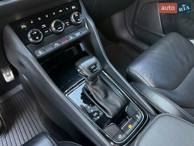 Черный Шкода Kodiaq, объемом двигателя 1.98 л и пробегом 90 тыс. км за 28500 $, фото 12 на Automoto.ua