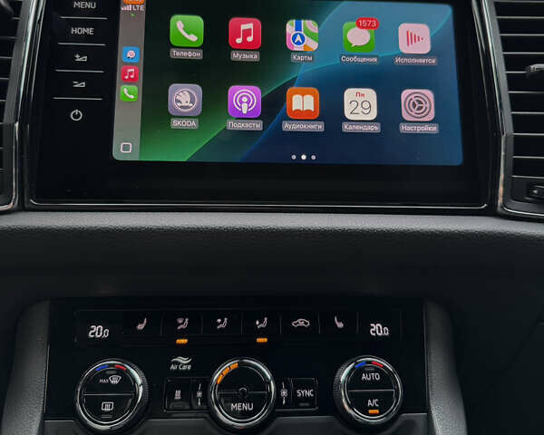 Черный Шкода Kodiaq, объемом двигателя 2 л и пробегом 186 тыс. км за 32700 $, фото 66 на Automoto.ua