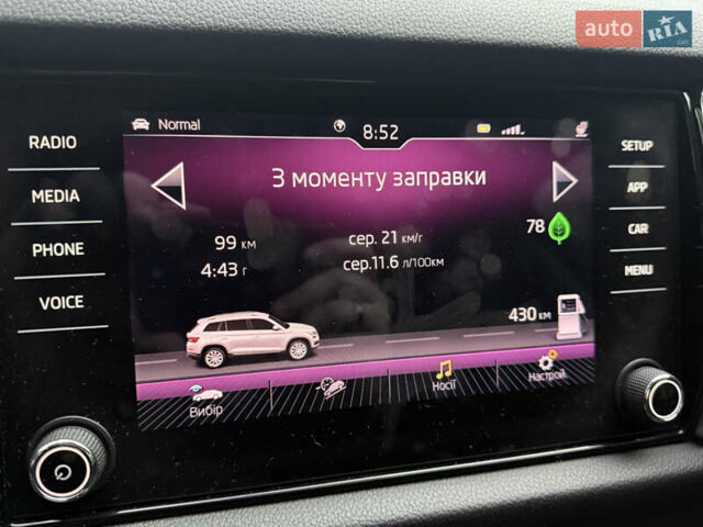 Черный Шкода Kodiaq, объемом двигателя 1.97 л и пробегом 198 тыс. км за 29000 $, фото 32 на Automoto.ua