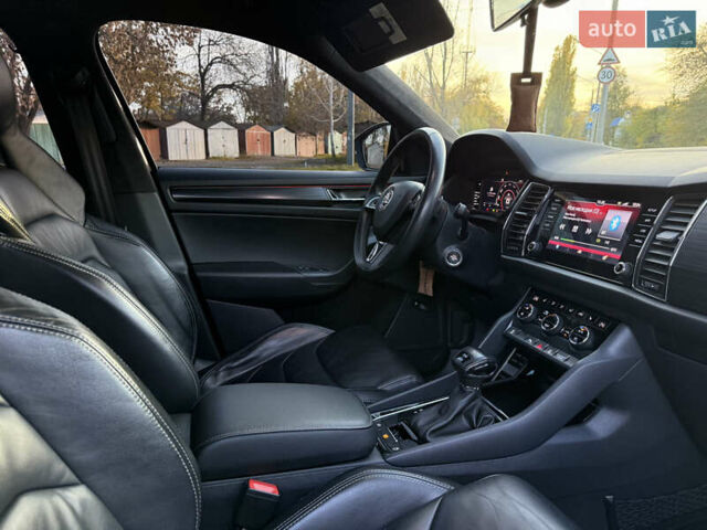 Черный Шкода Kodiaq, объемом двигателя 1.98 л и пробегом 90 тыс. км за 28500 $, фото 16 на Automoto.ua
