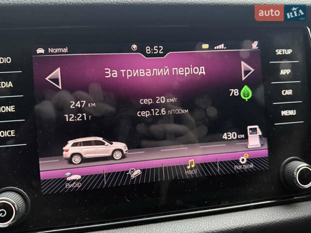 Черный Шкода Kodiaq, объемом двигателя 1.97 л и пробегом 198 тыс. км за 29000 $, фото 33 на Automoto.ua
