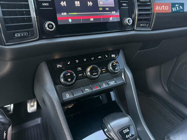 Черный Шкода Kodiaq, объемом двигателя 1.98 л и пробегом 90 тыс. км за 28500 $, фото 11 на Automoto.ua