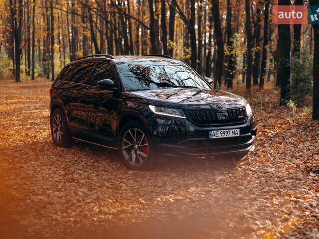 Черный Шкода Kodiaq, объемом двигателя 1.98 л и пробегом 90 тыс. км за 28500 $, фото 24 на Automoto.ua