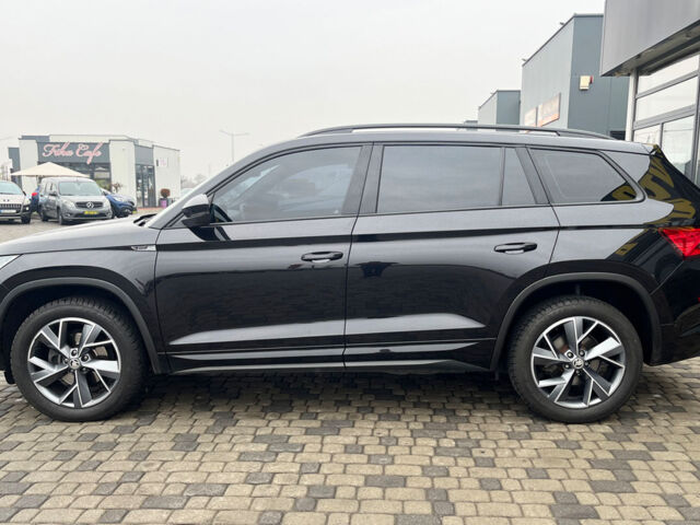 Черный Шкода Kodiaq, объемом двигателя 2 л и пробегом 157 тыс. км за 29000 $, фото 3 на Automoto.ua