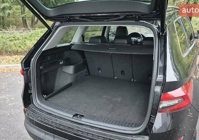 Черный Шкода Kodiaq, объемом двигателя 1.98 л и пробегом 98 тыс. км за 26500 $, фото 10 на Automoto.ua