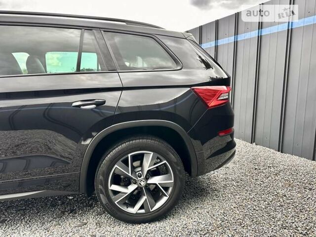 Черный Шкода Kodiaq, объемом двигателя 1.97 л и пробегом 123 тыс. км за 37799 $, фото 10 на Automoto.ua