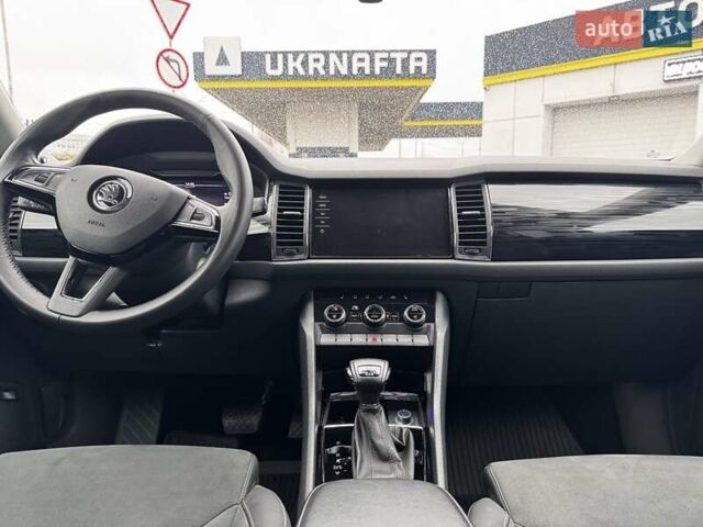Черный Шкода Kodiaq, объемом двигателя 1.98 л и пробегом 123 тыс. км за 28000 $, фото 37 на Automoto.ua