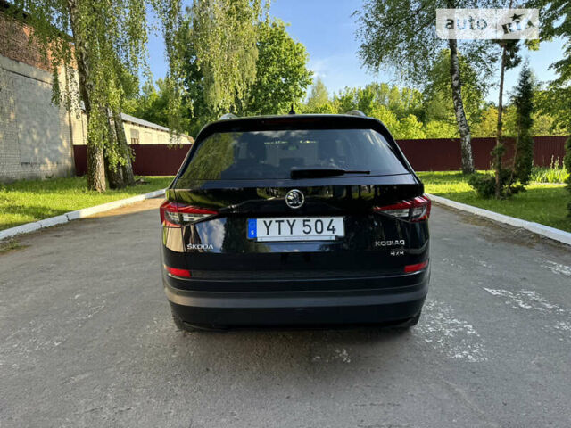 Черный Шкода Kodiaq, объемом двигателя 2 л и пробегом 194 тыс. км за 26700 $, фото 9 на Automoto.ua