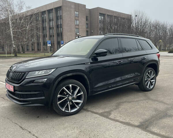 Чорний Шкода Kodiaq, об'ємом двигуна 1.97 л та пробігом 151 тис. км за 30000 $, фото 9 на Automoto.ua