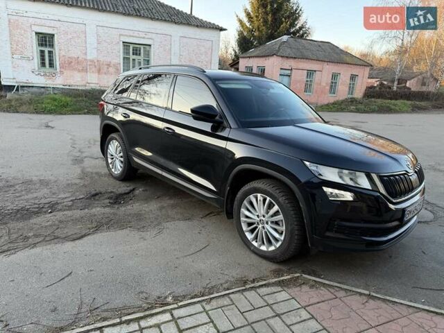 Черный Шкода Kodiaq, объемом двигателя 1.98 л и пробегом 50 тыс. км за 28500 $, фото 1 на Automoto.ua
