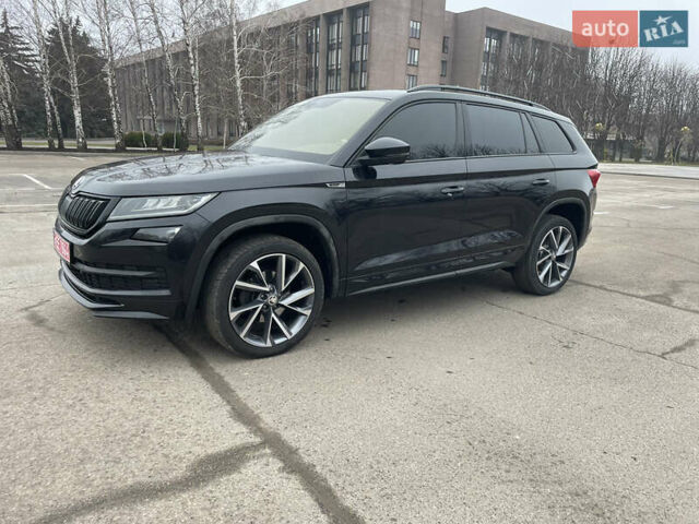 Чорний Шкода Kodiaq, об'ємом двигуна 1.97 л та пробігом 151 тис. км за 30000 $, фото 10 на Automoto.ua