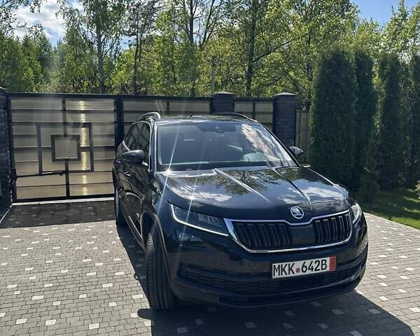 Черный Шкода Kodiaq, объемом двигателя 2 л и пробегом 151 тыс. км за 28999 $, фото 1 на Automoto.ua