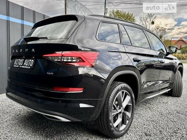 Чорний Шкода Kodiaq, об'ємом двигуна 1.97 л та пробігом 123 тис. км за 37799 $, фото 5 на Automoto.ua