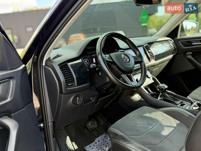 Черный Шкода Kodiaq, объемом двигателя 1.98 л и пробегом 200 тыс. км за 20000 $, фото 16 на Automoto.ua