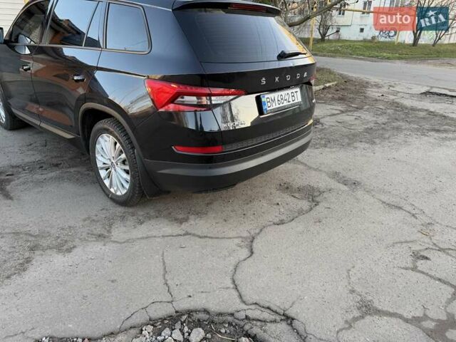 Черный Шкода Kodiaq, объемом двигателя 1.98 л и пробегом 50 тыс. км за 28500 $, фото 6 на Automoto.ua