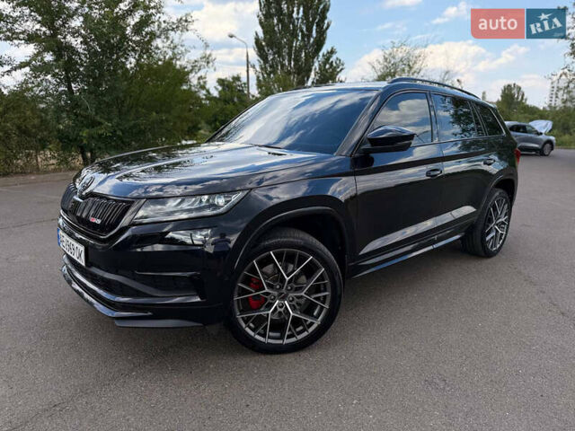 Черный Шкода Kodiaq, объемом двигателя 1.97 л и пробегом 55 тыс. км за 37800 $, фото 8 на Automoto.ua