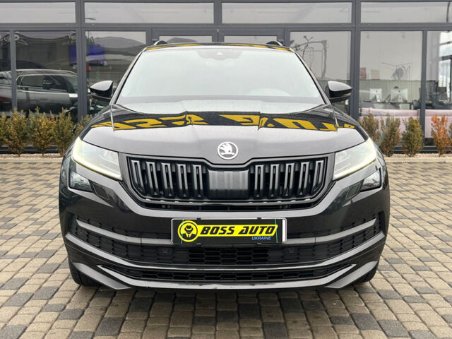 Черный Шкода Kodiaq, объемом двигателя 2 л и пробегом 157 тыс. км за 29000 $, фото 1 на Automoto.ua