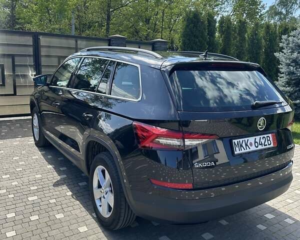 Черный Шкода Kodiaq, объемом двигателя 2 л и пробегом 151 тыс. км за 28999 $, фото 7 на Automoto.ua