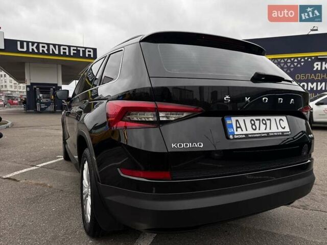 Черный Шкода Kodiaq, объемом двигателя 1.98 л и пробегом 123 тыс. км за 28000 $, фото 13 на Automoto.ua