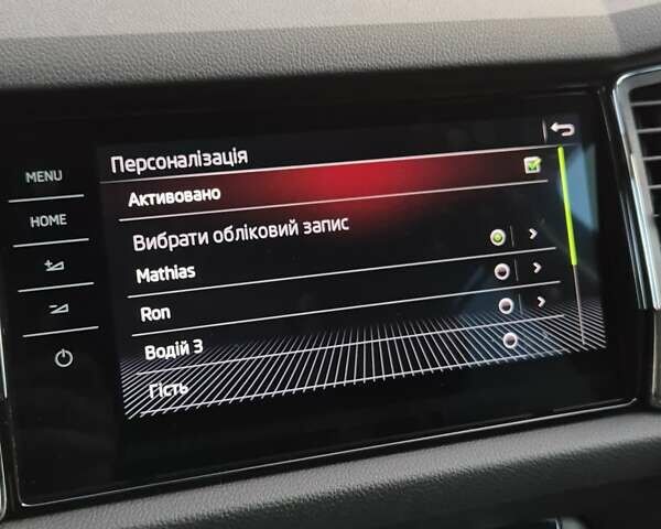 Черный Шкода Kodiaq, объемом двигателя 1.97 л и пробегом 175 тыс. км за 31999 $, фото 94 на Automoto.ua