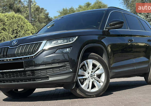 Черный Шкода Kodiaq, объемом двигателя 2 л и пробегом 82 тыс. км за 29999 $, фото 1 на Automoto.ua