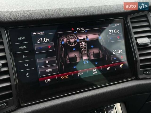 Чорний Шкода Kodiaq, об'ємом двигуна 1.97 л та пробігом 55 тис. км за 35800 $, фото 73 на Automoto.ua