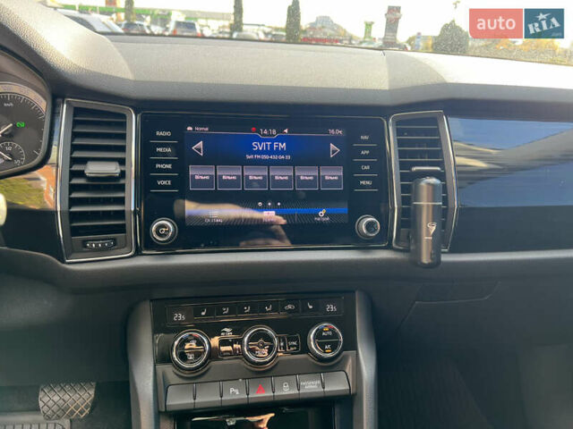 Черный Шкода Kodiaq, объемом двигателя 1.98 л и пробегом 204 тыс. км за 21888 $, фото 22 на Automoto.ua