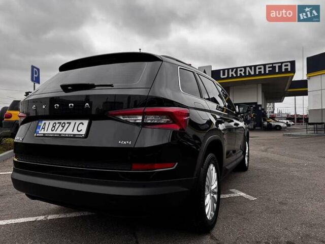 Черный Шкода Kodiaq, объемом двигателя 1.98 л и пробегом 123 тыс. км за 28000 $, фото 5 на Automoto.ua