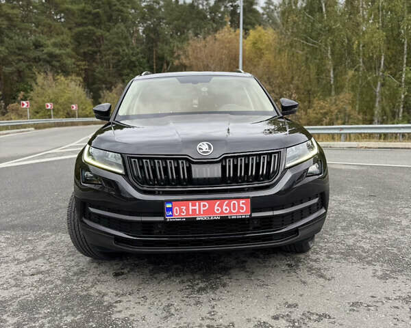 Черный Шкода Kodiaq, объемом двигателя 1.97 л и пробегом 230 тыс. км за 26888 $, фото 1 на Automoto.ua