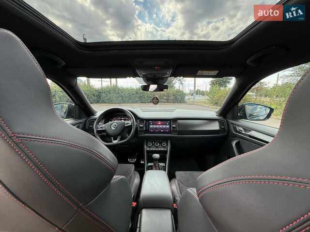 Черный Шкода Kodiaq, объемом двигателя 1.97 л и пробегом 55 тыс. км за 37800 $, фото 45 на Automoto.ua