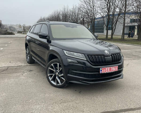 Чорний Шкода Kodiaq, об'ємом двигуна 1.97 л та пробігом 151 тис. км за 30000 $, фото 6 на Automoto.ua