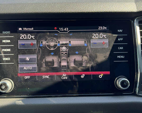 Черный Шкода Kodiaq, объемом двигателя 1.97 л и пробегом 138 тыс. км за 30500 $, фото 8 на Automoto.ua