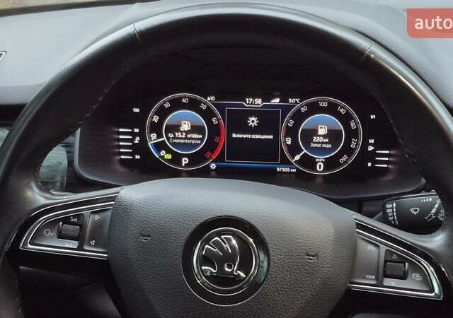 Черный Шкода Kodiaq, объемом двигателя 1.98 л и пробегом 98 тыс. км за 26500 $, фото 21 на Automoto.ua