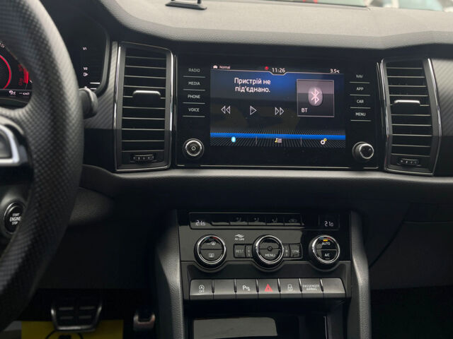 Черный Шкода Kodiaq, объемом двигателя 2 л и пробегом 157 тыс. км за 29000 $, фото 19 на Automoto.ua