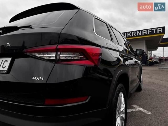 Черный Шкода Kodiaq, объемом двигателя 1.98 л и пробегом 123 тыс. км за 28000 $, фото 15 на Automoto.ua