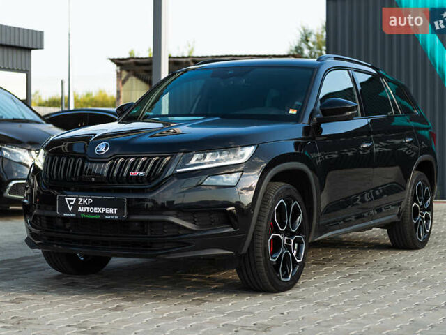 Черный Шкода Kodiaq, объемом двигателя 1.97 л и пробегом 225 тыс. км за 37000 $, фото 4 на Automoto.ua