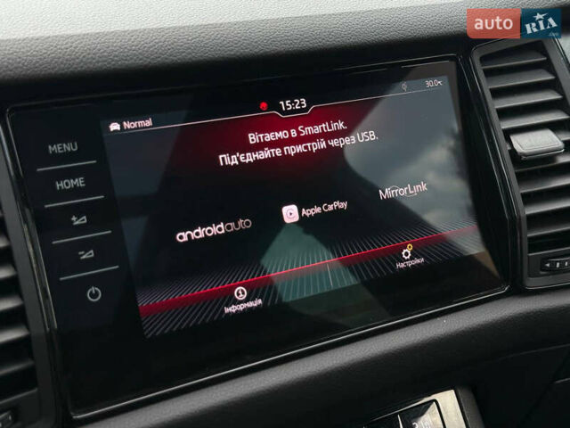 Черный Шкода Kodiaq, объемом двигателя 1.97 л и пробегом 55 тыс. км за 37800 $, фото 70 на Automoto.ua
