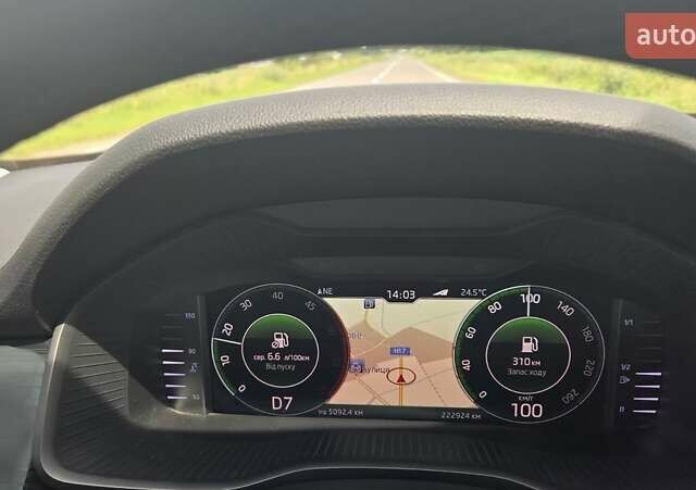 Чорний Шкода Kodiaq, об'ємом двигуна 1.97 л та пробігом 235 тис. км за 25500 $, фото 14 на Automoto.ua