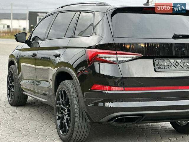 Черный Шкода Kodiaq, объемом двигателя 2 л и пробегом 148 тыс. км за 43800 $, фото 12 на Automoto.ua
