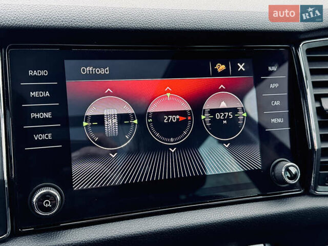 Чорний Шкода Kodiaq, об'ємом двигуна 1.97 л та пробігом 219 тис. км за 28999 $, фото 128 на Automoto.ua