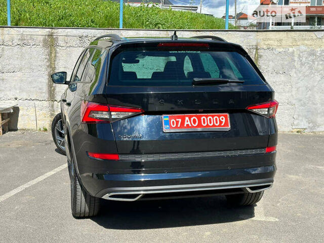 Черный Шкода Kodiaq, объемом двигателя 1.97 л и пробегом 134 тыс. км за 33999 $, фото 7 на Automoto.ua