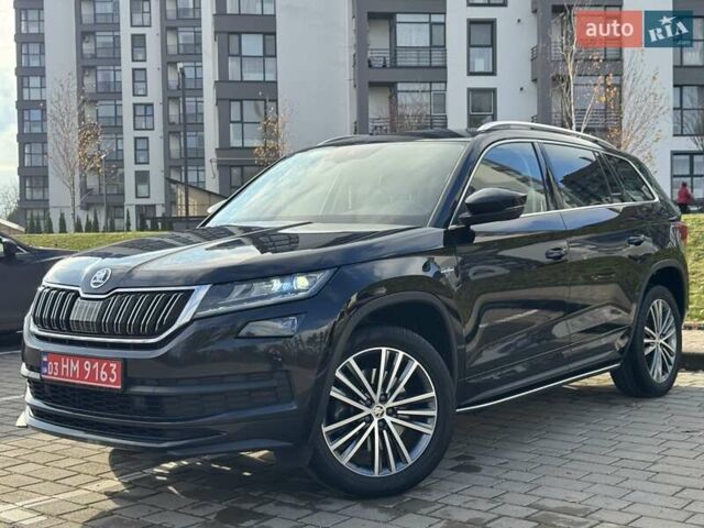 Черный Шкода Kodiaq, объемом двигателя 1.97 л и пробегом 185 тыс. км за 32800 $, фото 1 на Automoto.ua